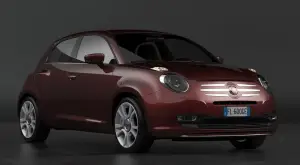 Fiat 600 - Rendering by David Obendorfer - 2