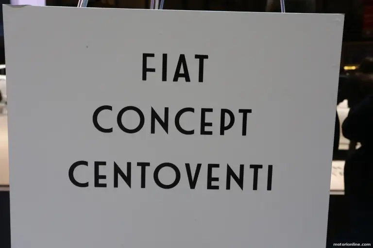 Fiat Centoventi Concept Foto Live - Salone di Parigi 2019 - 24