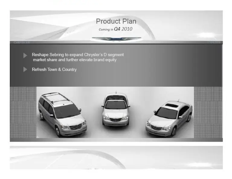 Fiat-Chrysler: il piano per Chrysler - 7