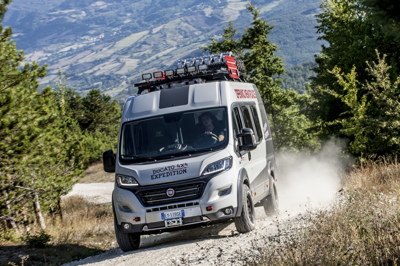 Fiat Ducato 4x4 Expedition e nuovo Panorama