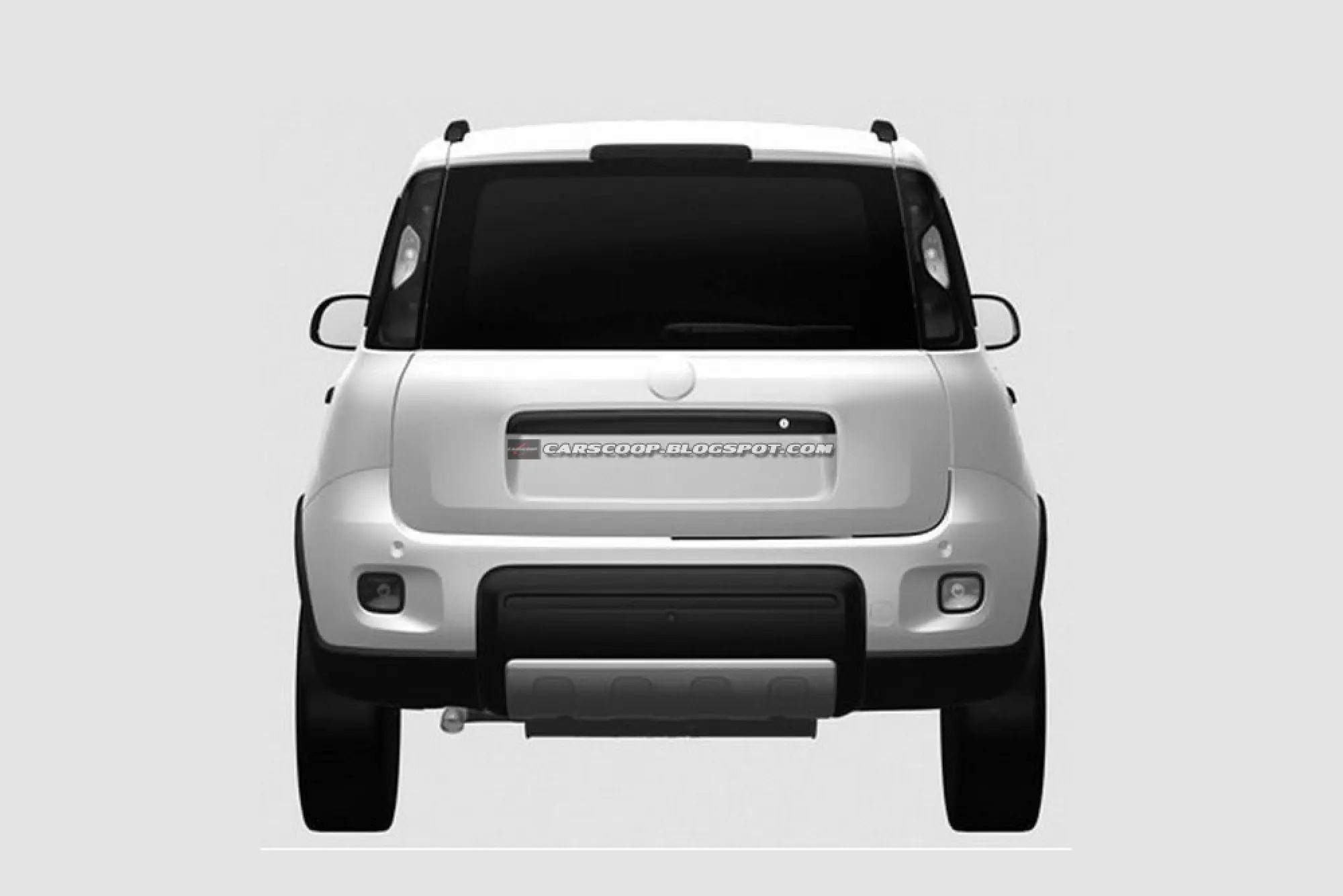 Fiat Panda 4x4 bozzetti ufficiali - 2
