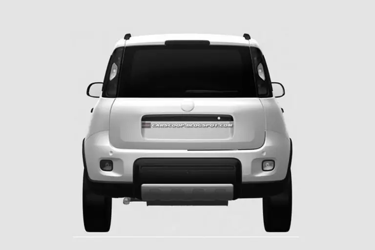 Fiat Panda 4x4 bozzetti ufficiali - 2