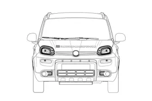 Fiat Panda 4x4 bozzetti ufficiali - 7