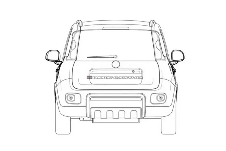 Fiat Panda 4x4 bozzetti ufficiali - 8