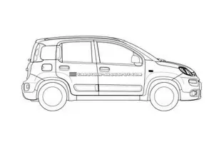 Fiat Panda 4x4 bozzetti ufficiali - 9