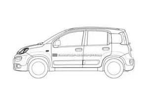 Fiat Panda 4x4 bozzetti ufficiali - 10