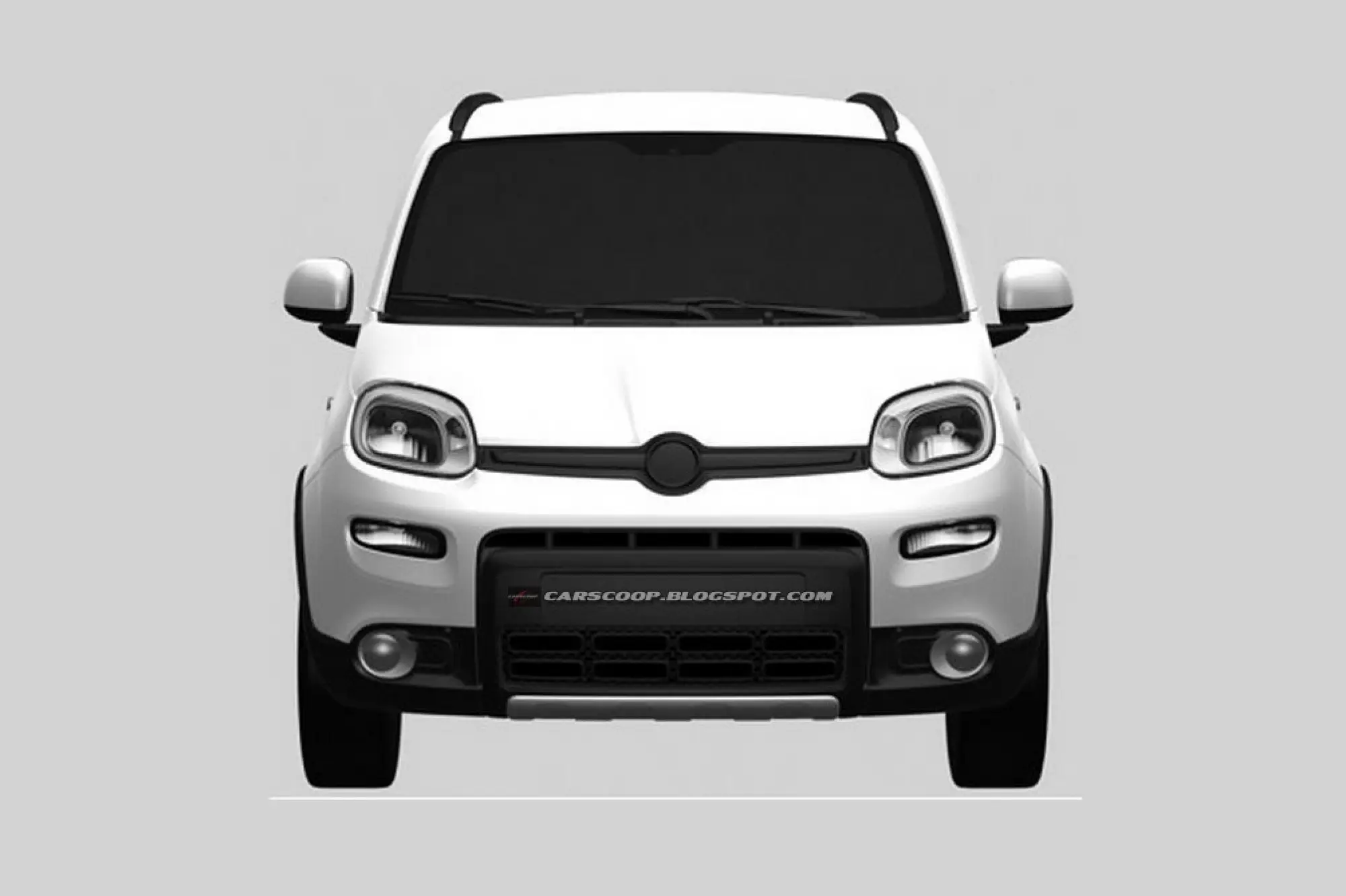 Fiat Panda 4x4 bozzetti ufficiali - 14
