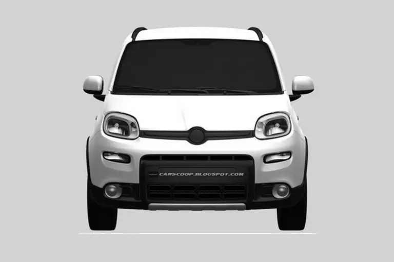 Fiat Panda 4x4 bozzetti ufficiali - 14