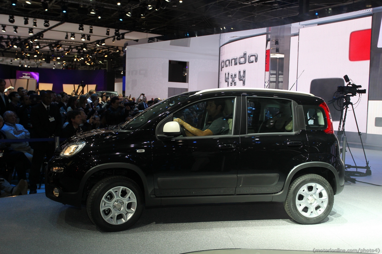 Fiat Panda Natural Power - Salone di Parigi 2012