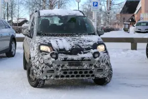 Fiat Panda restyling foto spia 20 Febbraio 2017