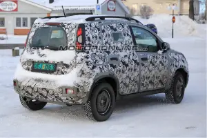 Fiat Panda restyling foto spia 20 Febbraio 2017