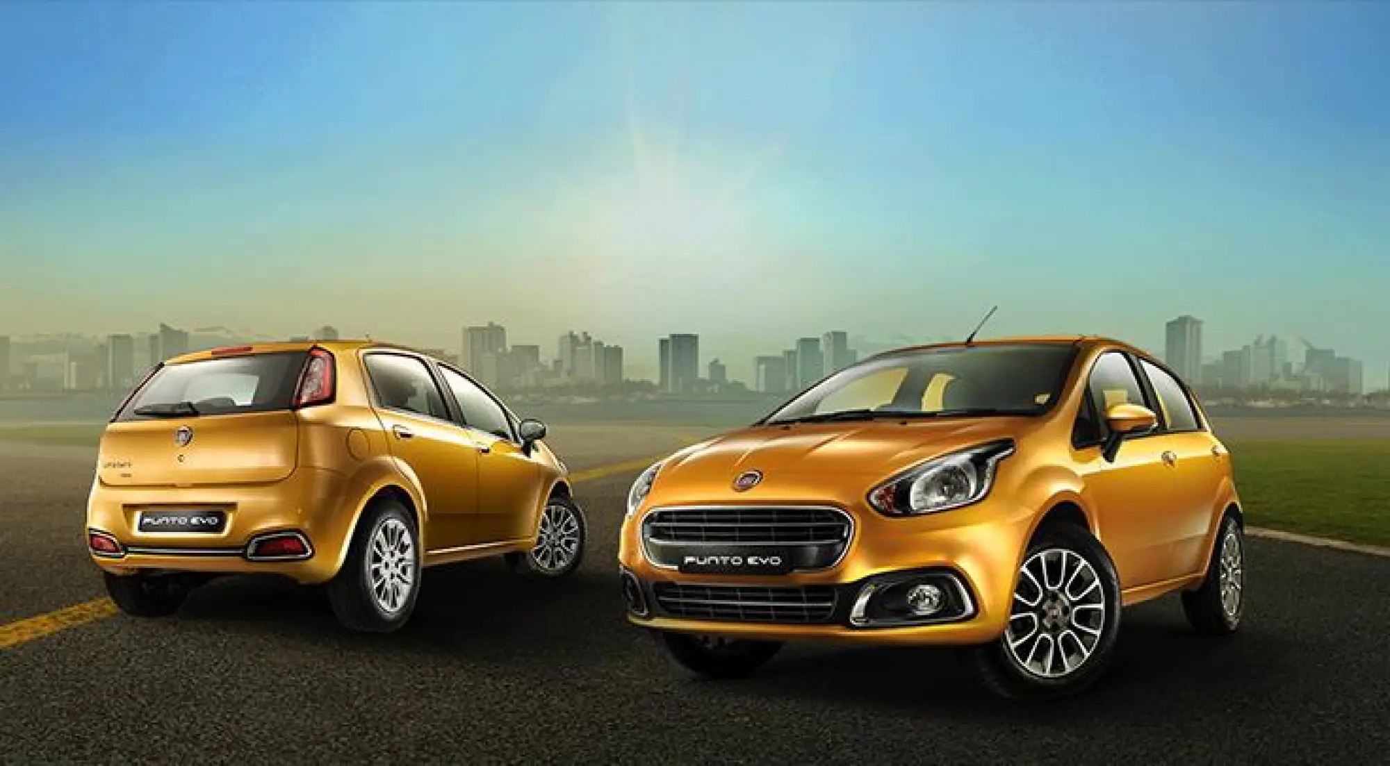 Fiat Punto Evo facelift 2014 India - 1