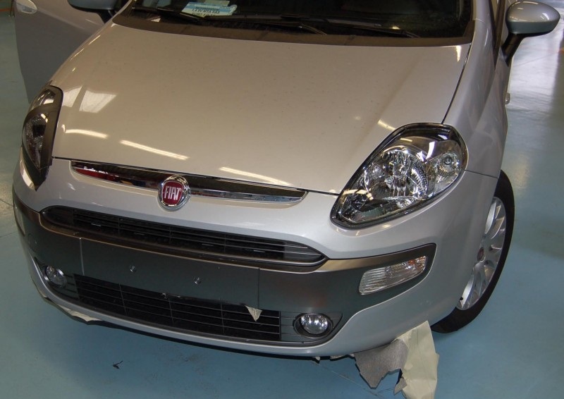 Fiat Punto Evo: foto spia