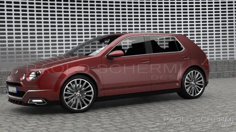 Fiat Ritmo 2018 - Rendering by Paolo Schermi - 4