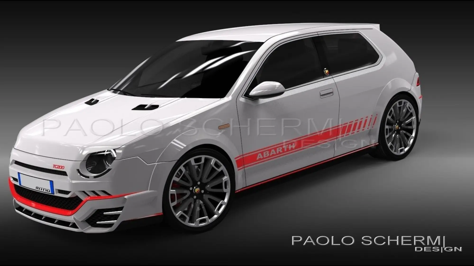 Fiat Ritmo Abarth - Rendering - 1