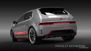 Fiat Ritmo Abarth - Rendering