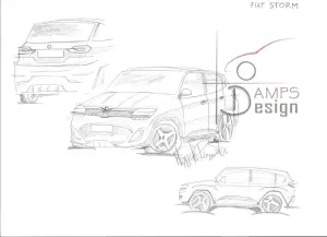 Fiat Storm - Rendering Damps Design - 3