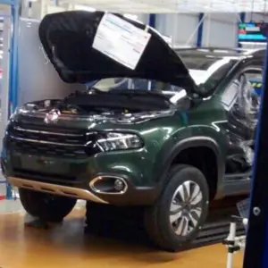 Fiat Toro - Foto spia dall'impianto brasiliano