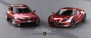 Fiat Uno Turbo moderna - Rendering by Mario Piercarlo Marino