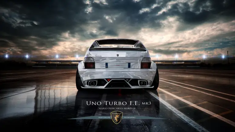 Fiat Uno Turbo moderna - Rendering by Mario Piercarlo Marino - 7