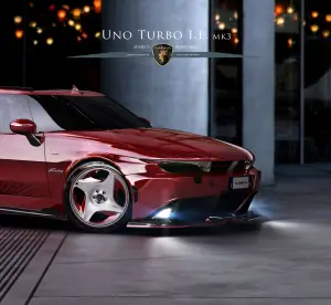 Fiat Uno Turbo nuova - Rendering 2019 by Mario Piercarlo Marino