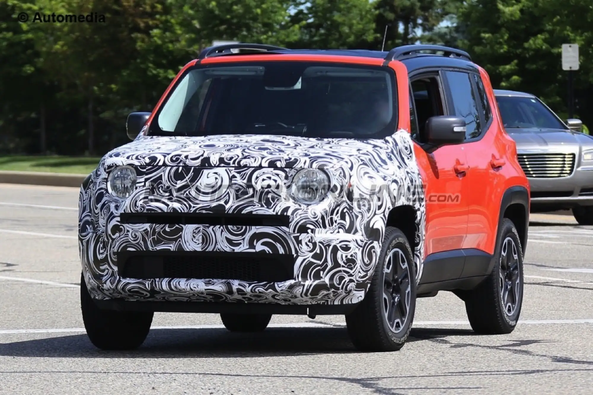 Fiat X-SUV veicolo test - Foto spia 29-06-2015 - 1