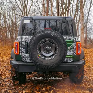 Ford Bronco Everglades 2022 - Foto Spia - 4