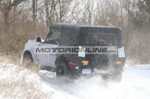 Ford Bronco - Foto spia 10-2-2020