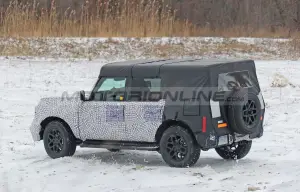 Ford Bronco quattro porte 2021 - Foto spia 15-01-2020