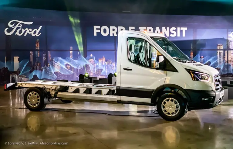 Ford E-Transit - Reveal a Milano - 4