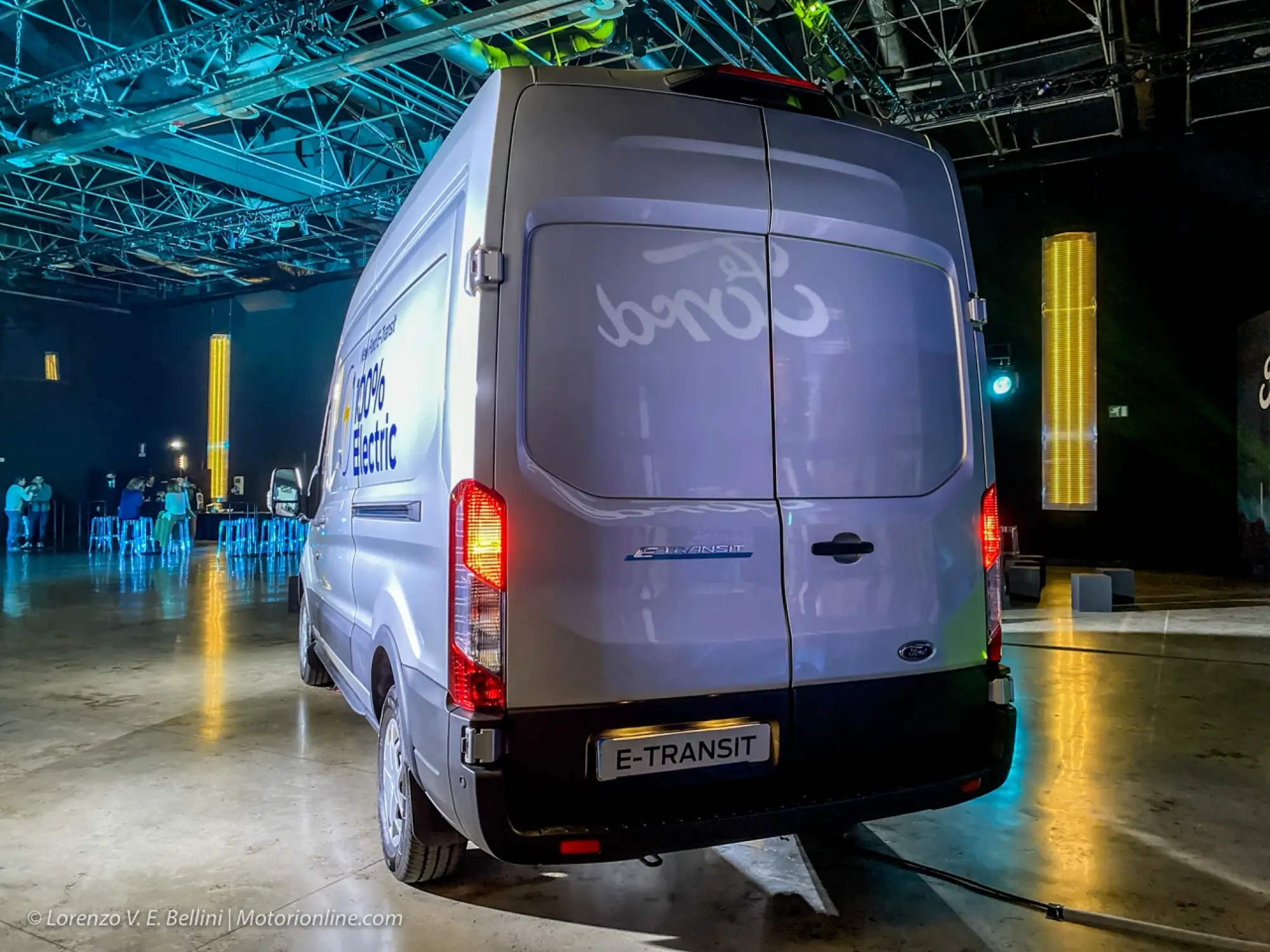 Ford E-Transit - Reveal a Milano - 13