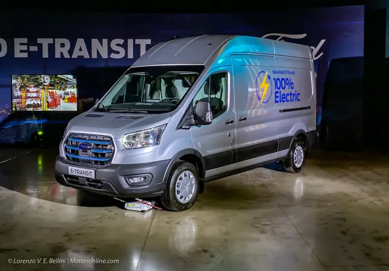 Ford E-Transit - Reveal a Milano - 21