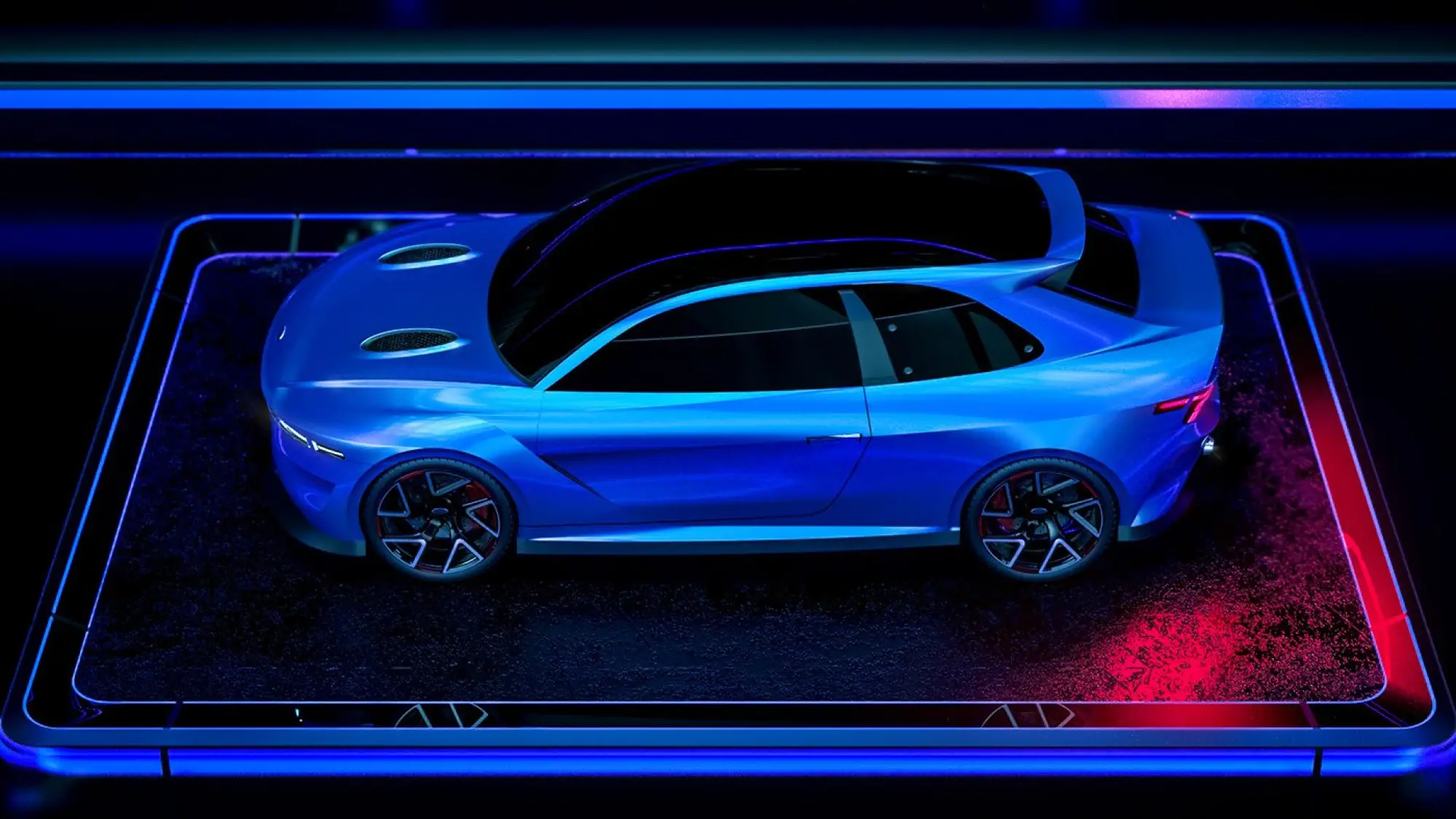 Ford Escort RS Cosworth 2020 - Rendering  - 10
