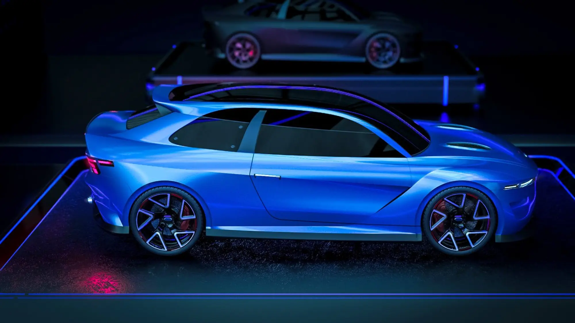 Ford Escort RS Cosworth 2020 - Rendering  - 12