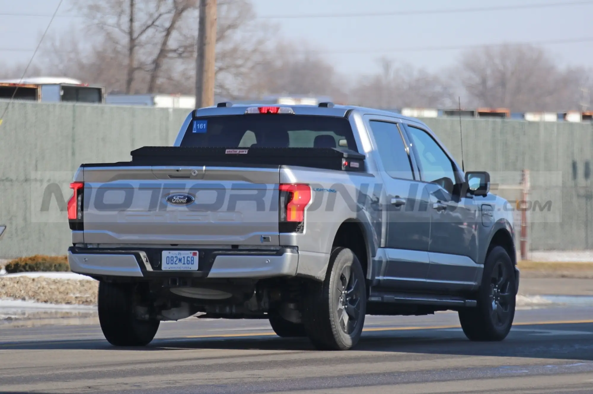 Ford F-150 Lightning 2022 con generatore - Foto Spia 08-06-2022 - 6