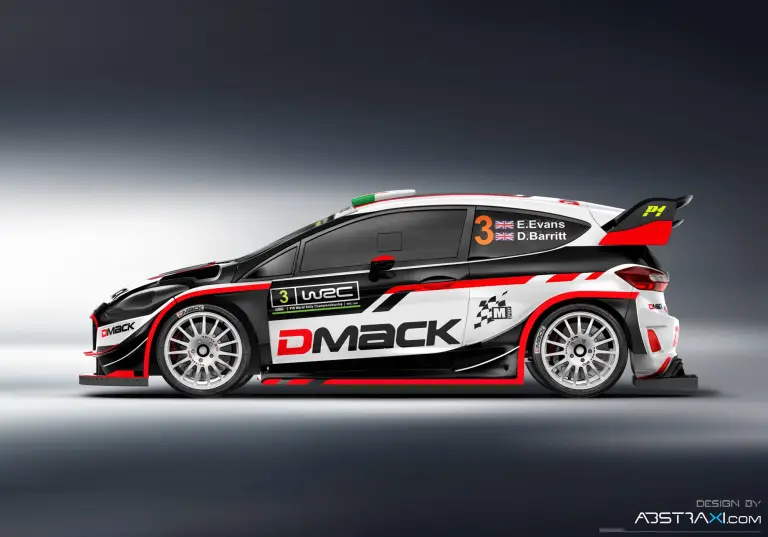 Ford Fiesta WRC 2017 - DMACK - 1