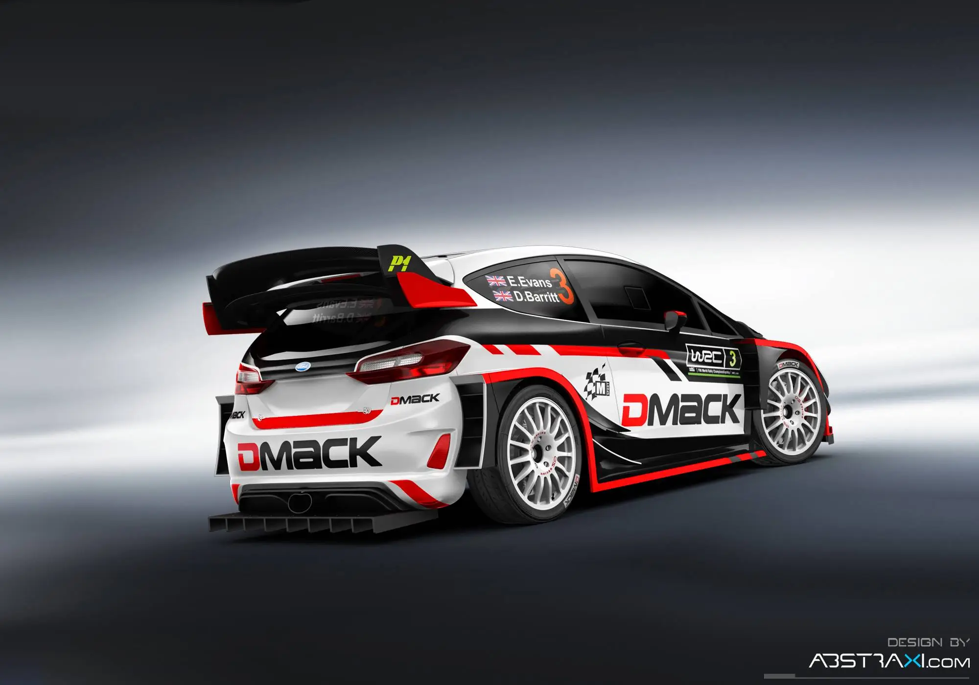 Ford Fiesta WRC 2017 - DMACK - 3