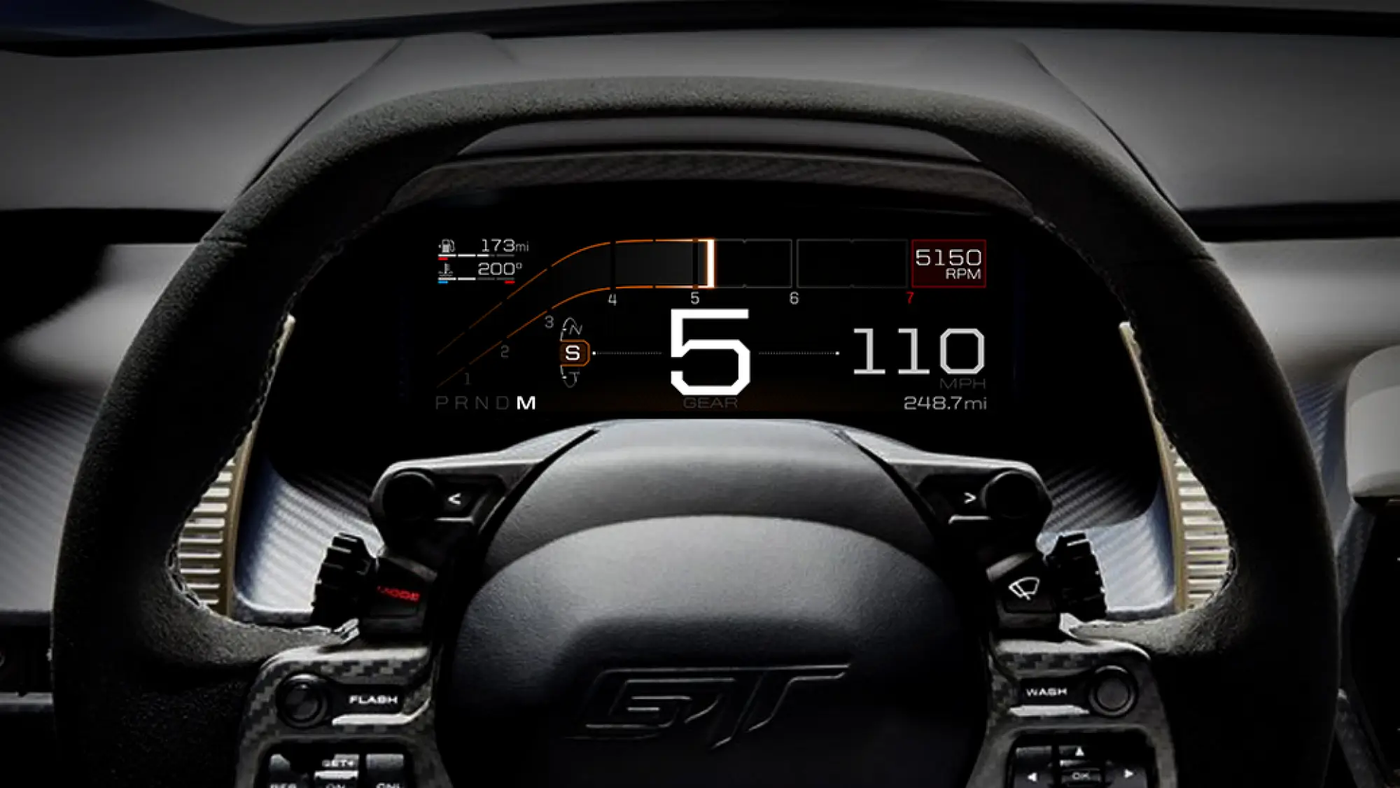 Ford GT - Quadro strumenti  - 1