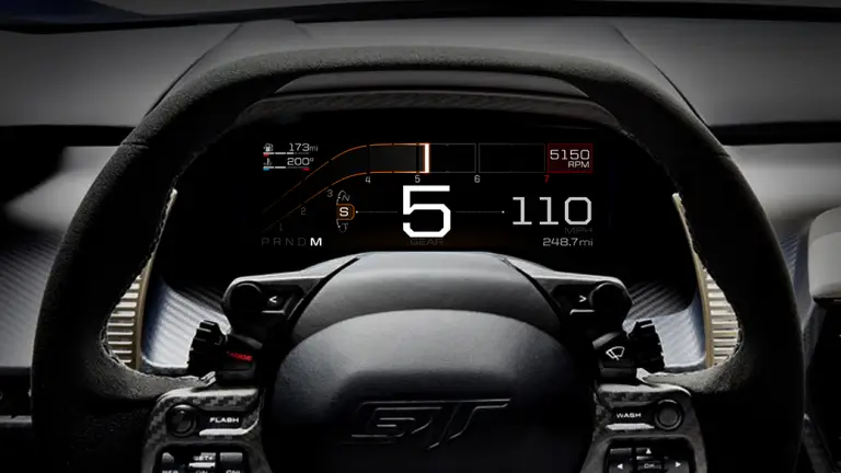 Ford GT - Quadro strumenti  - 1