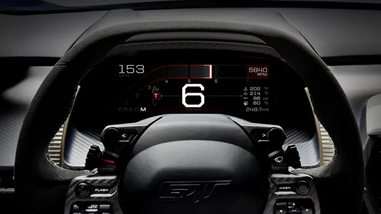 Ford GT - Quadro strumenti  - 2