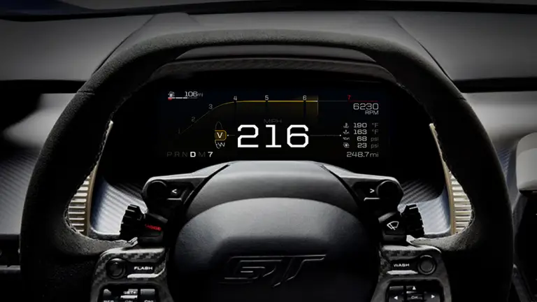Ford GT - Quadro strumenti  - 3