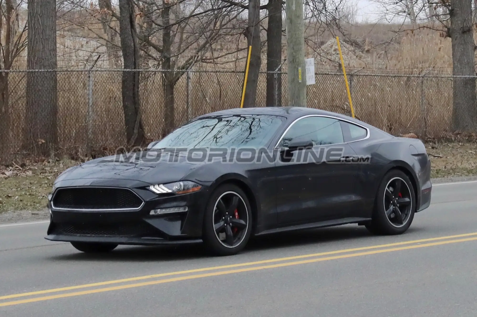 Ford Mustang Bullitt Shadow Black - Foto spia 14-5-2018 - 3