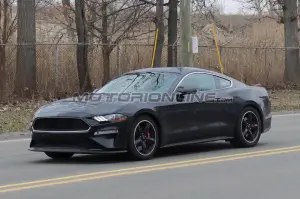 Ford Mustang Bullitt Shadow Black - Foto spia 14-5-2018