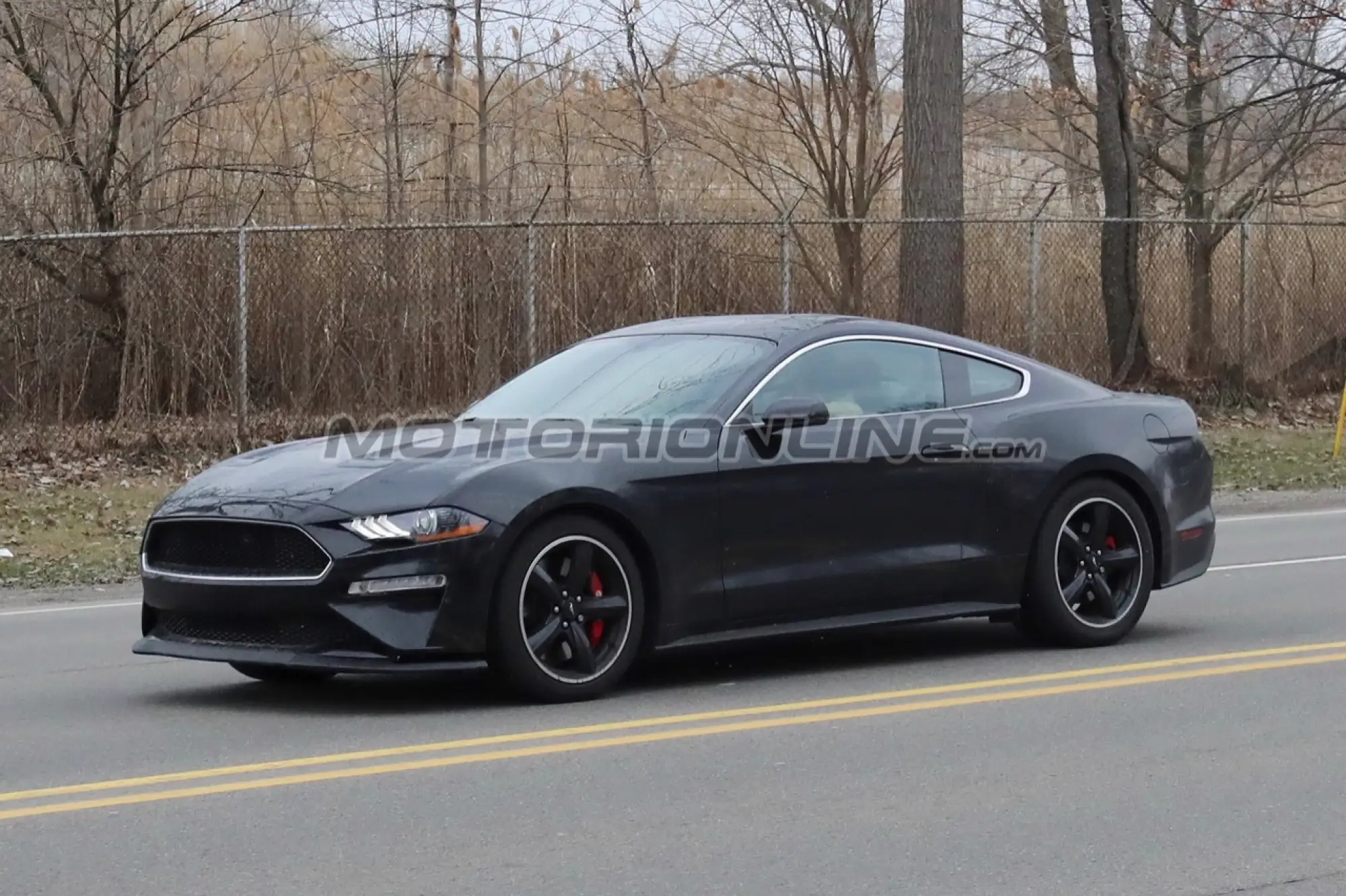 Ford Mustang Bullitt Shadow Black - Foto spia 14-5-2018 - 4