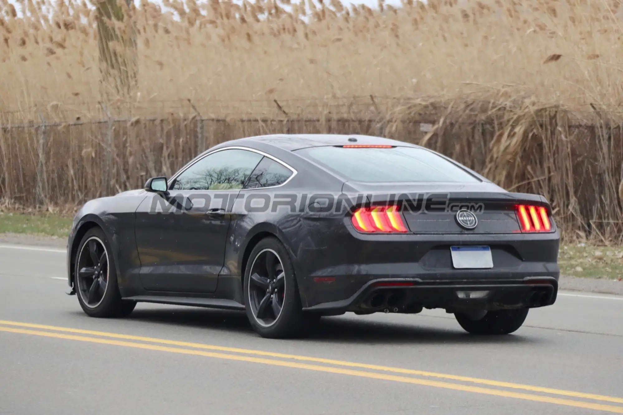 Ford Mustang Bullitt Shadow Black - Foto spia 14-5-2018 - 7