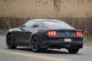 Ford Mustang Bullitt Shadow Black - Foto spia 14-5-2018