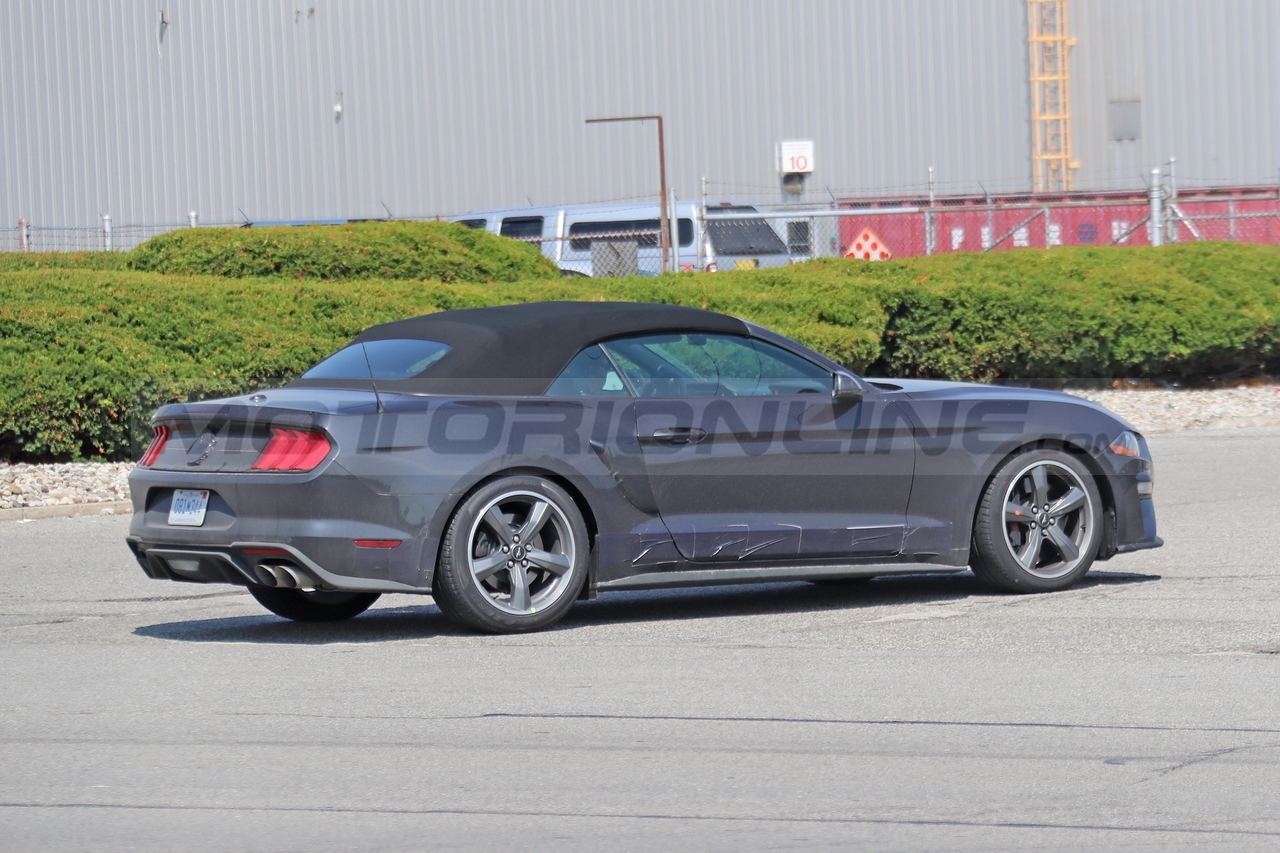 Ford Mustang California Special 2022 - Foto Spia 17-09-2021