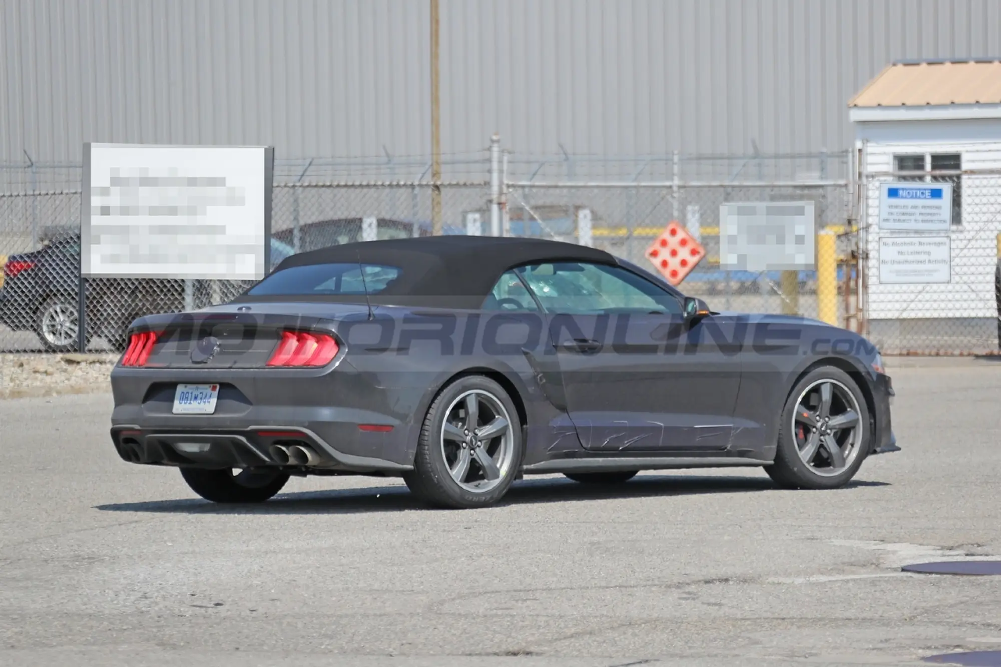 Ford Mustang California Special 2022 - Foto Spia 17-09-2021 - 2