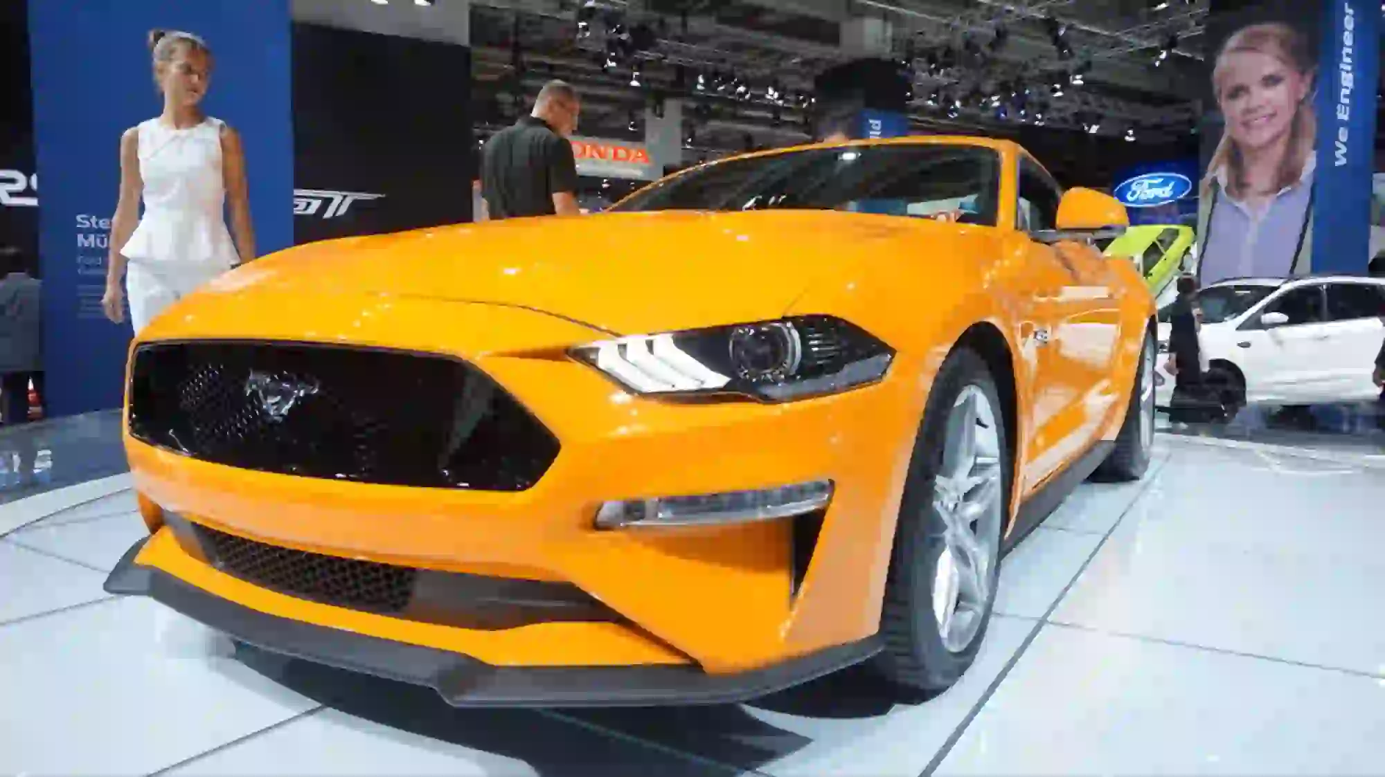 Ford Mustang Facelift Foto Live - Salone di Francoforte 2017 - 1