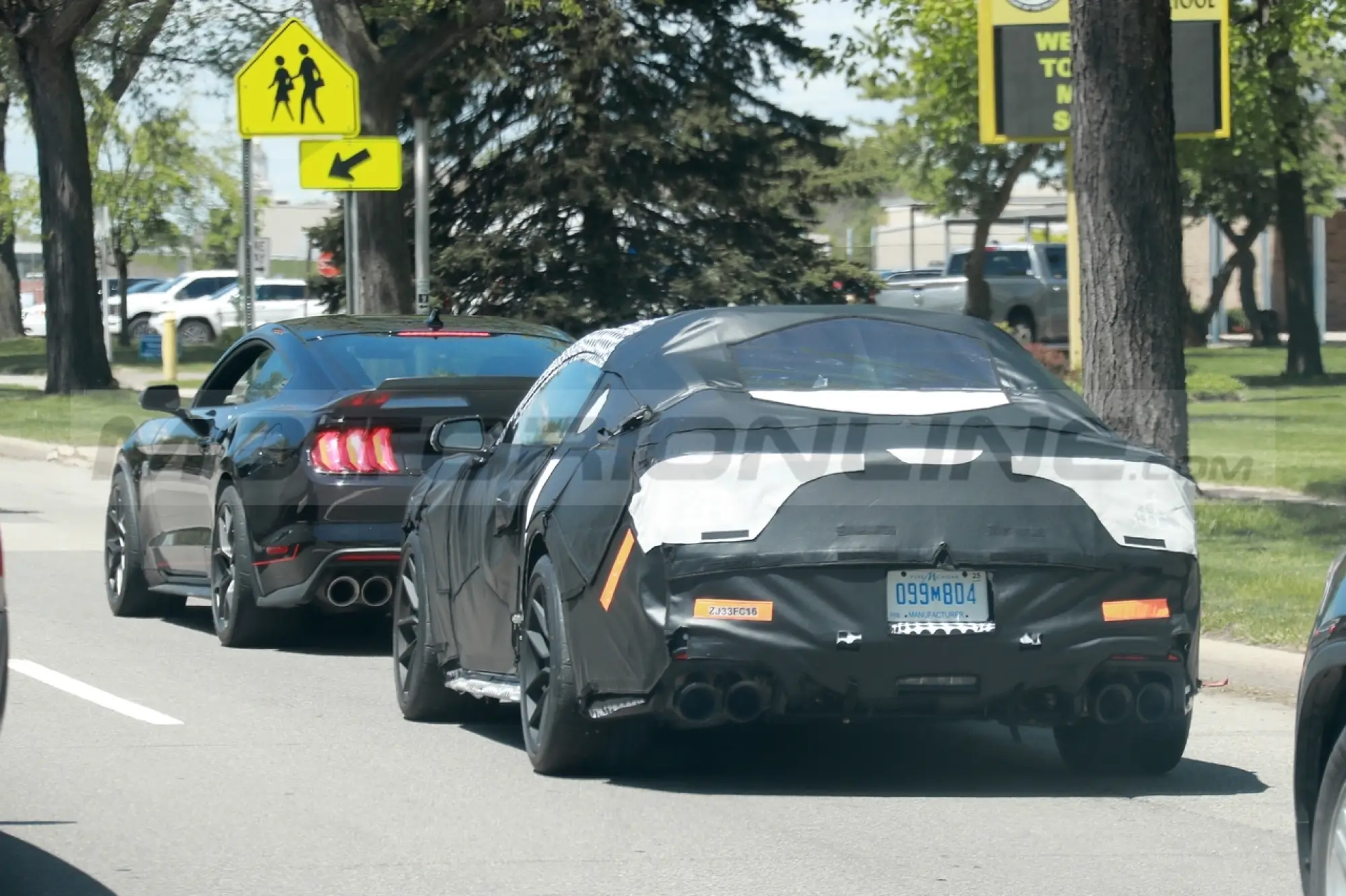 Ford Mustang Mach 1 2024 - Foto Spia 19-05-2022 - 18